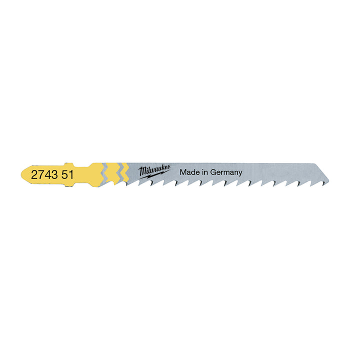 Jigsaw Blade  75 x 4mm T 101 D -5pcs