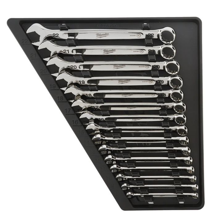 Metric Comb. Spanner Set -15pcs