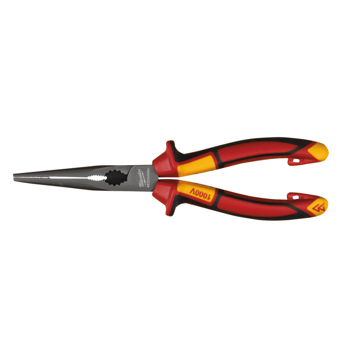 VDE Long Round Nose Pliers 205mm -1pc