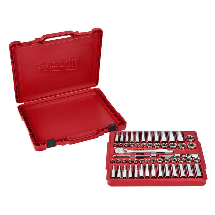 1/2" Drive 28-Piece Metric Ratchet & Socket Set