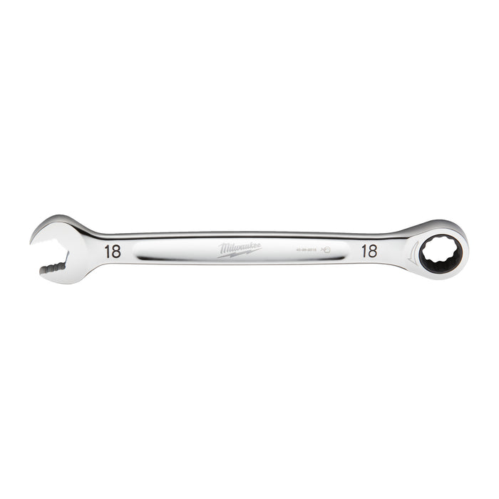 Maxbite Ratcheting Metric Combination Spanner 18mm -