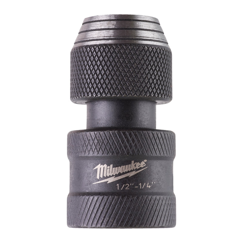 SHOCKWAVE Bit Adaptor 1/2" SQ - 1/4" Hex