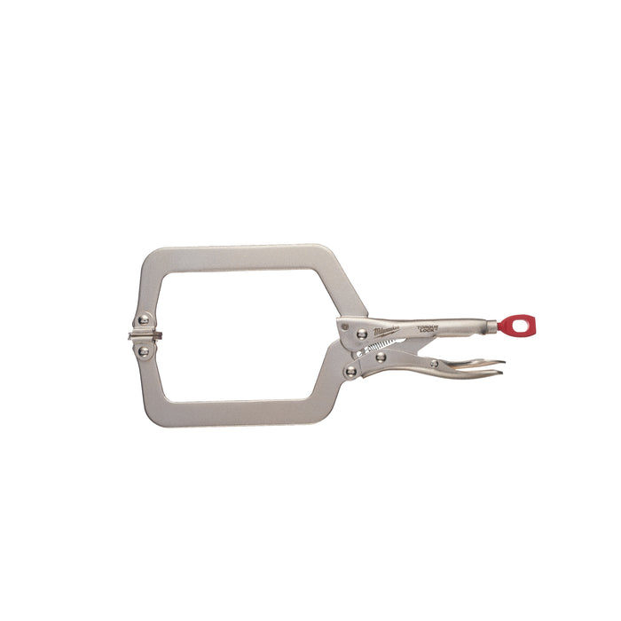 9" Deep Reach Clamp with Swivel Jaws