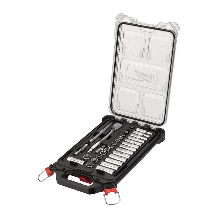 3/8" Metric Ratchet & Socket PACKOUT Set -32pcs