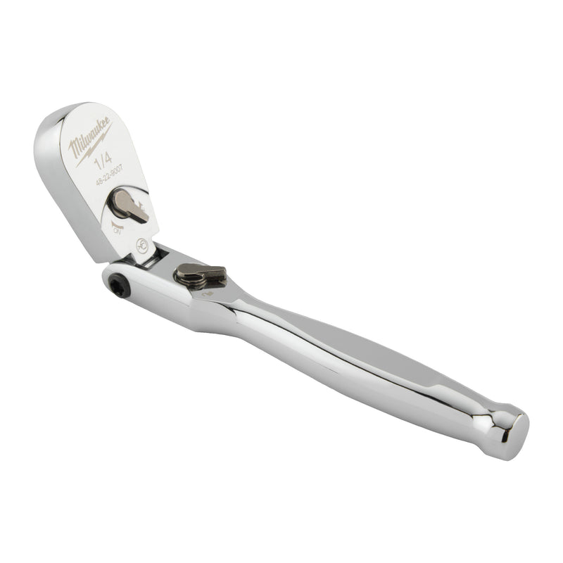 1/4" Drive Flex Head Ratchet