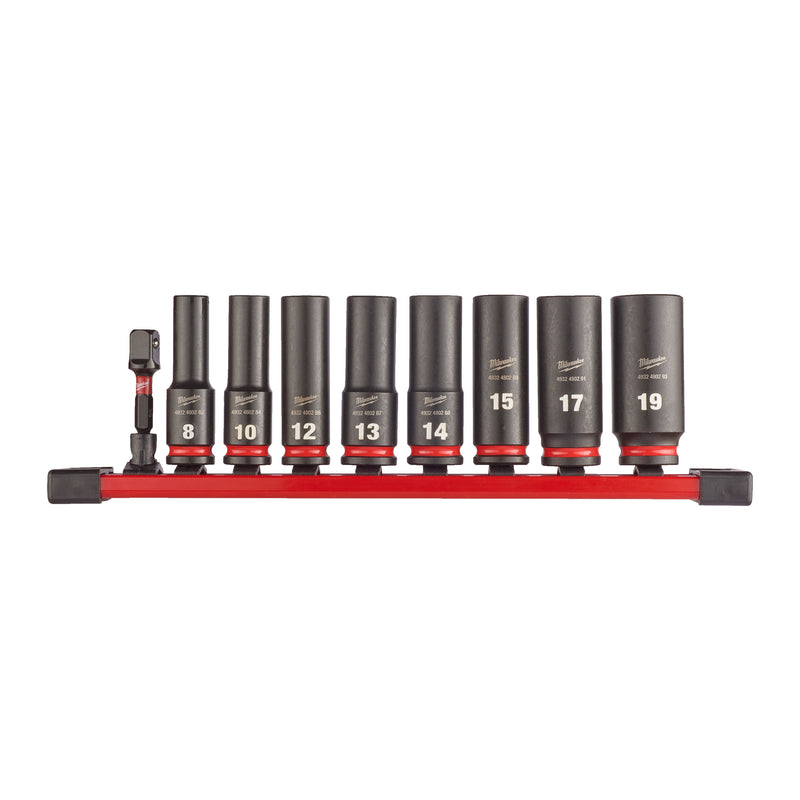 3/8" Impact Socket Deep Set -9pcs