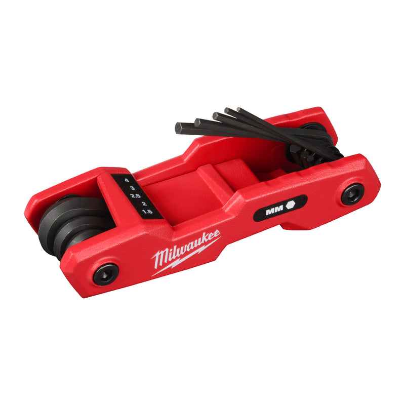 8PC Metric Folding Hex Key Set