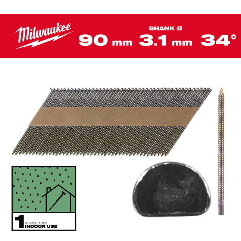 Nails 34°D-Head 90mm/RS/B/SC1-2,2kpc