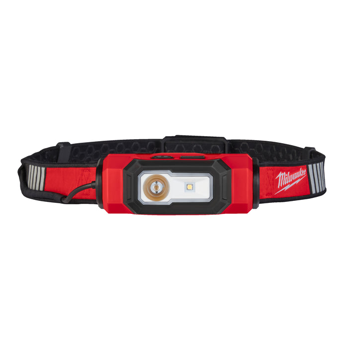 USB Rechargable HI-VIS Headlamp Light L4 HL-VIS