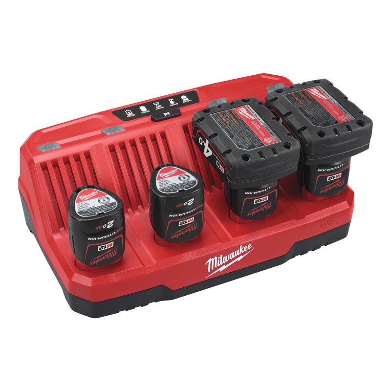 M12 4 Bay Multi Charger