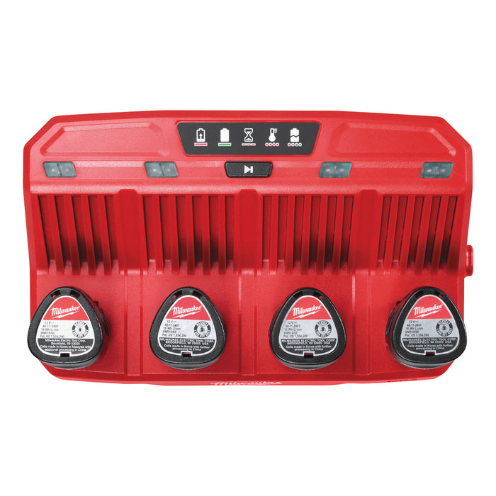 M12 4 Bay Multi Charger