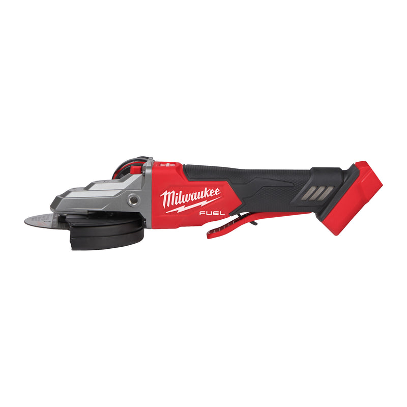 M18 FUEL 125mm Braking Flathead Angle Grinder
