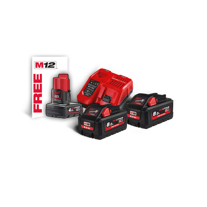 M18 8.0Ah REDLITHIUM-ION HIGH OUTPUT Battery Energy Kit