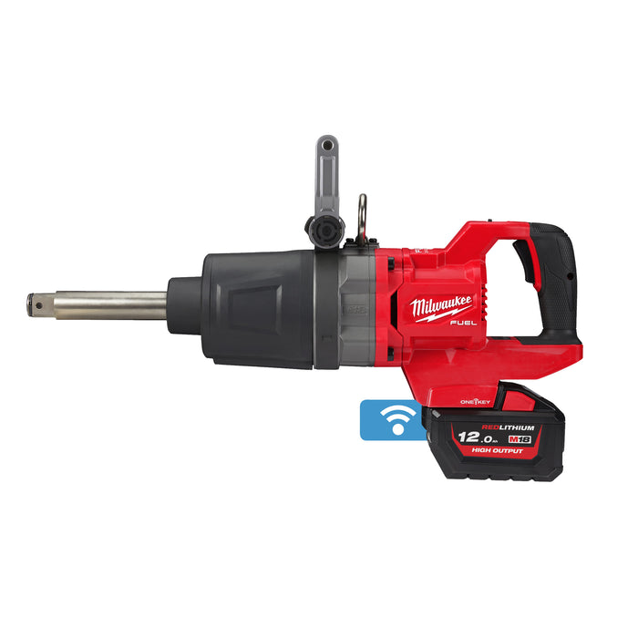 M18 ONE-KEY FUEL High Torque 1" Impact Wrench D-Handle Long Anvil Friction Ring